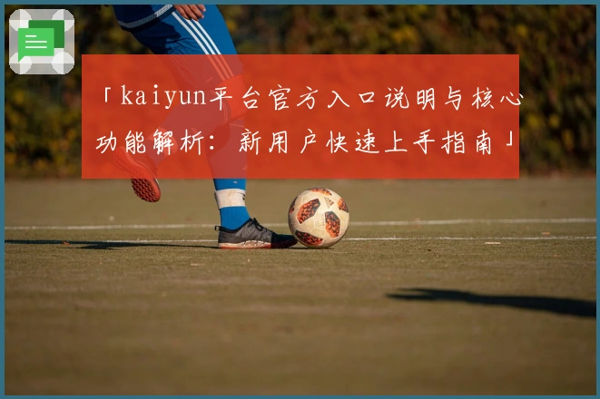 「kaiyun平台官方入口说明与核心功能解析：新用户快速上手指南」