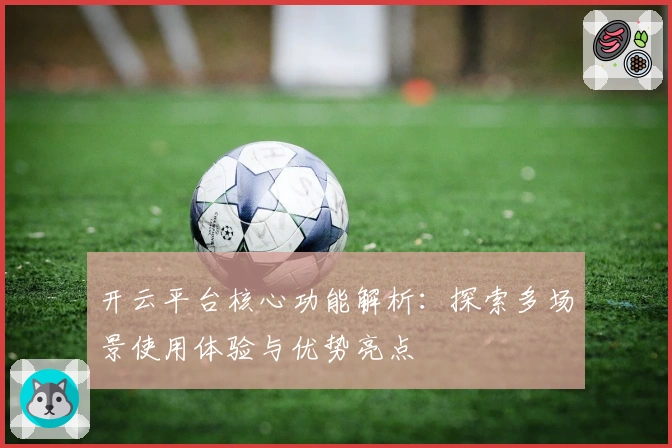 开云平台核心功能解析：探索多场景使用体验与优势亮点